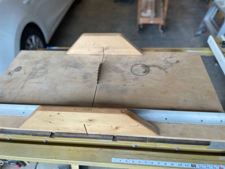 Crosscut sled Crosscut sled.